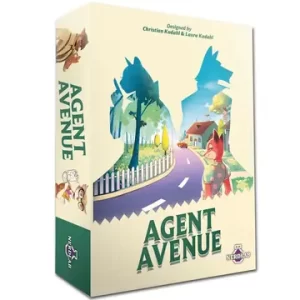 Stalo žaidimo Agent Avenue dėžė