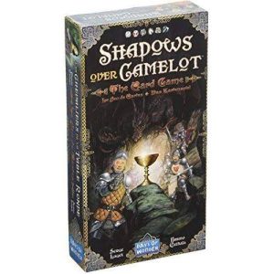 Stalo žaidimo Shadows over Camelot: Card Game dėžė